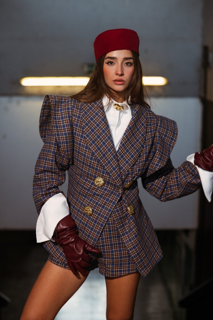 Valenza Plaid Set