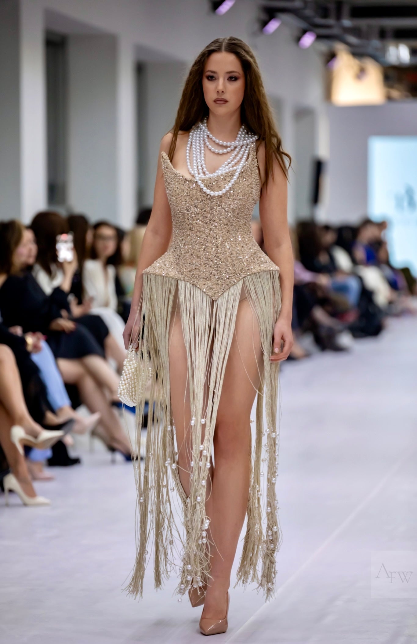 Golden Fringes Dress - Image 2