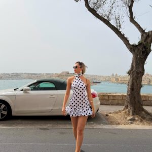 Monaco Polkadot Dress