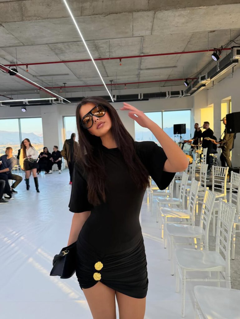 Aura Black Dress