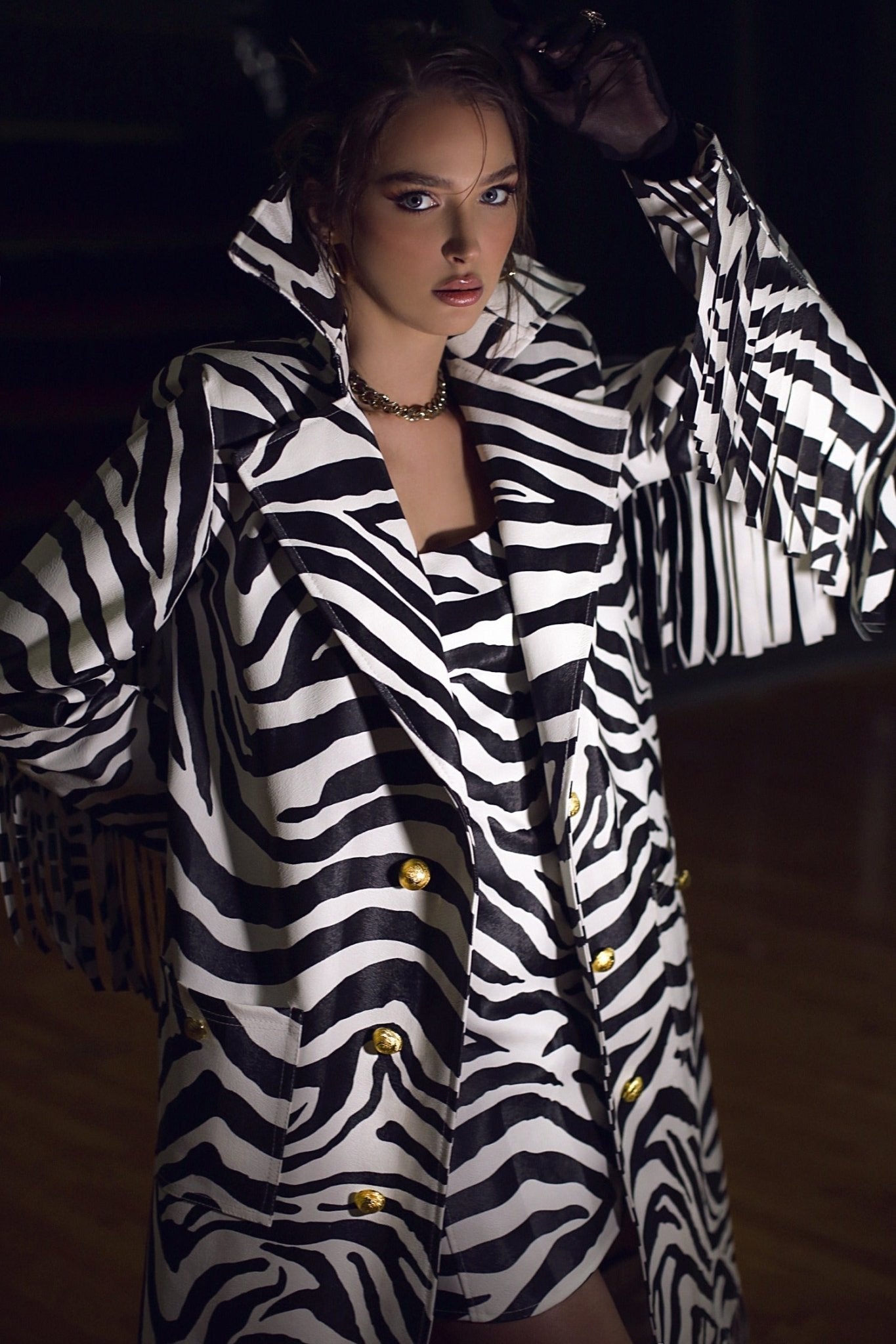 Calista Leather Zebra Set - Image 2
