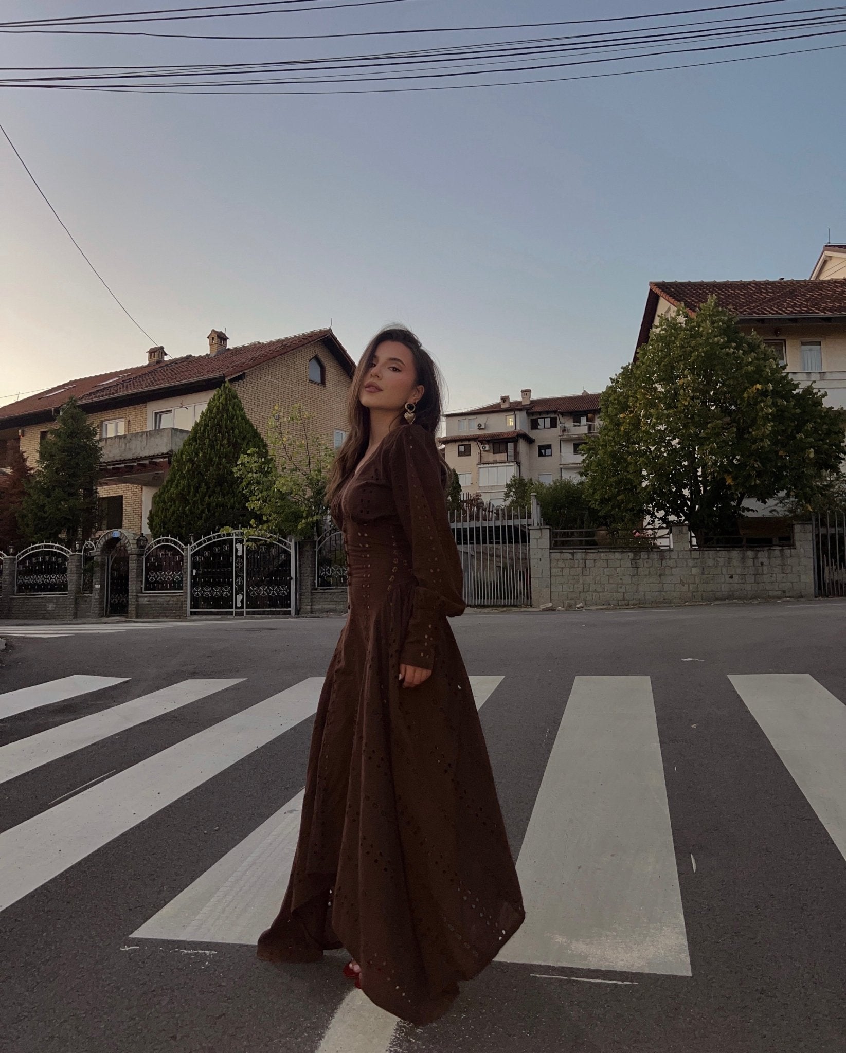 Abriella Lace Midi Dress - Image 2